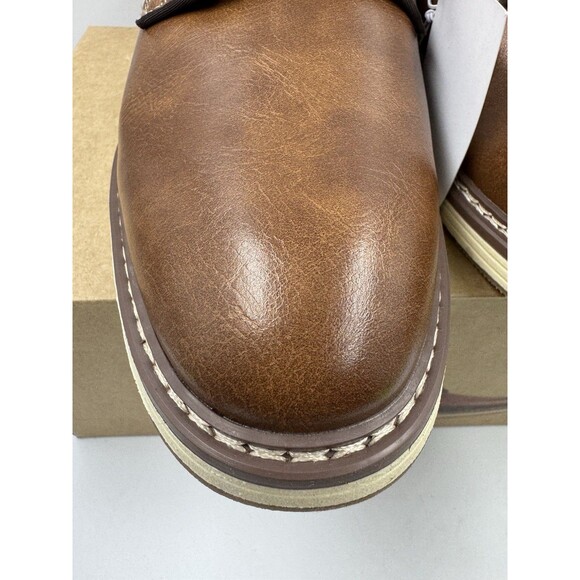 NEW Steve Madden P-Jansen Oxford Cognac Casual Lace Up Shoes, Men\'s Size 10 main image 15